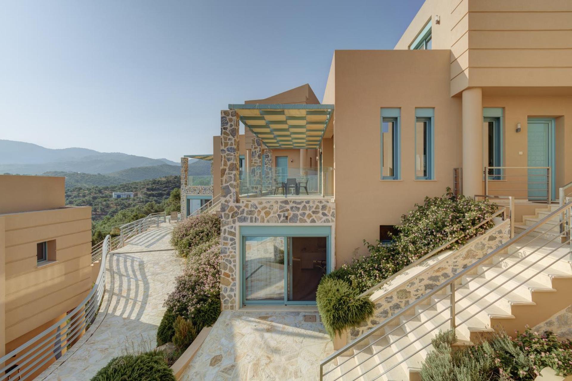Ouzo Panoramic Houses 1, With Private Pool Plomári Kültér fotó