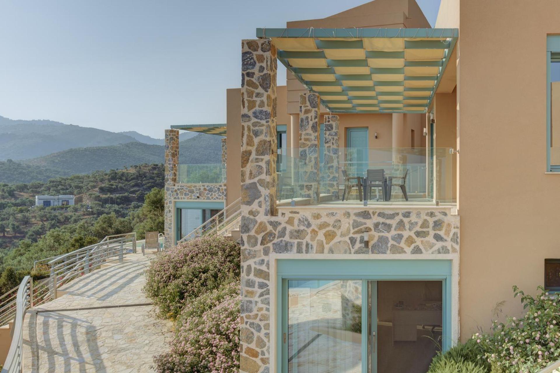 Ouzo Panoramic Houses 1, With Private Pool Plomári Kültér fotó