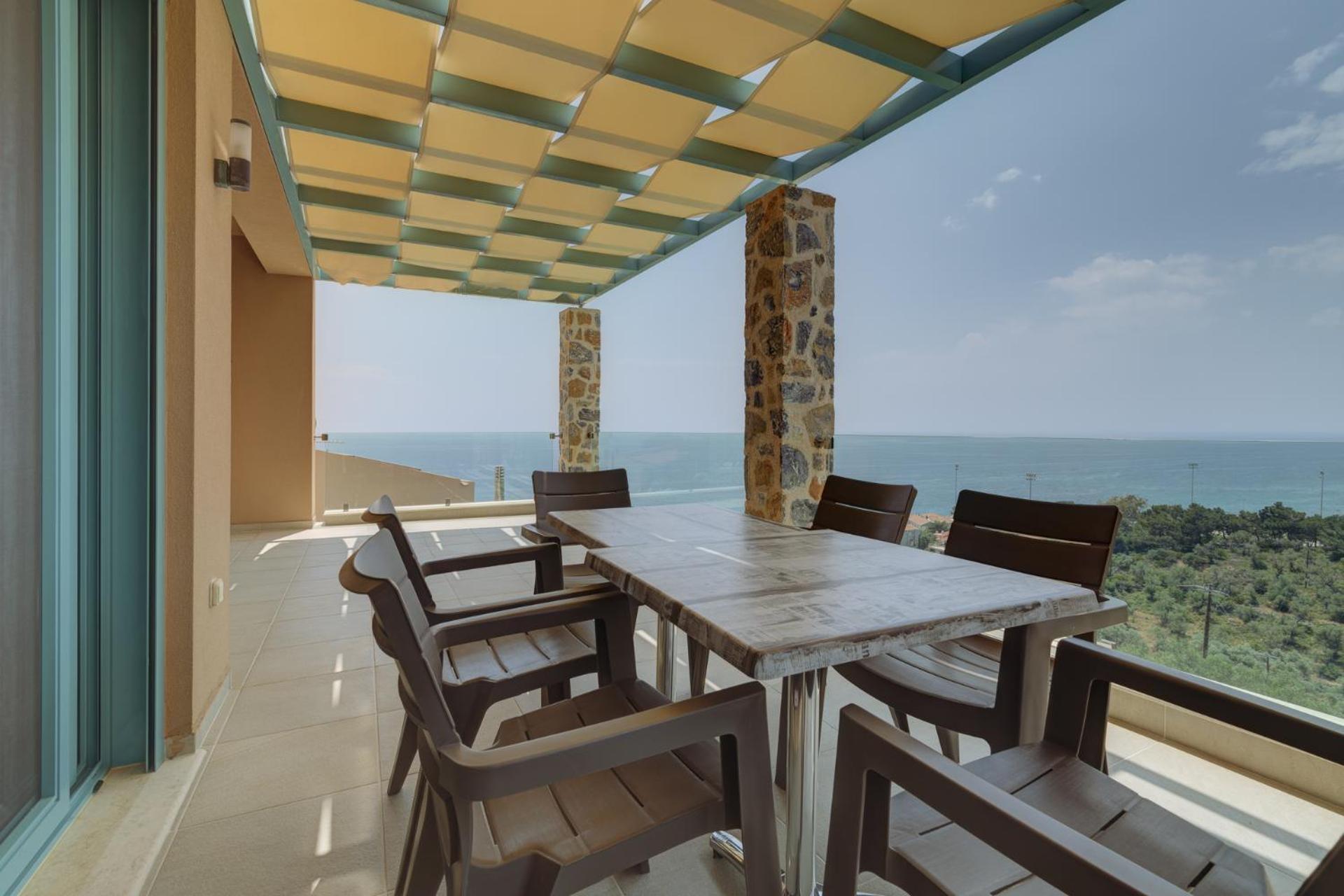 Ouzo Panoramic Houses 1, With Private Pool Plomári Szoba fotó