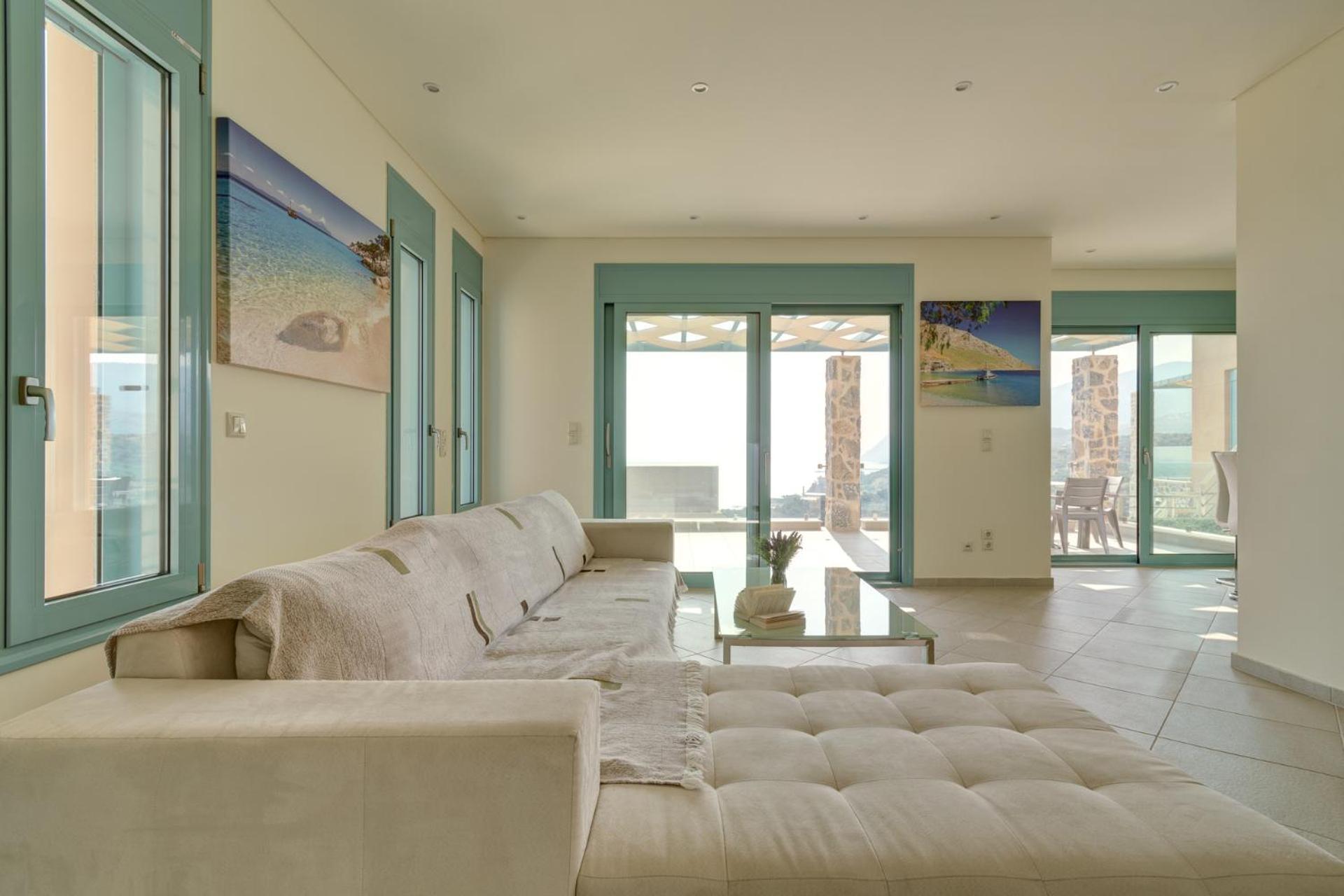 Ouzo Panoramic Houses 1, With Private Pool Plomári Szoba fotó